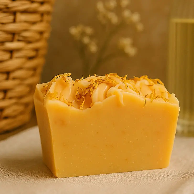 Lemongrass and Calendula Soap Bar 1