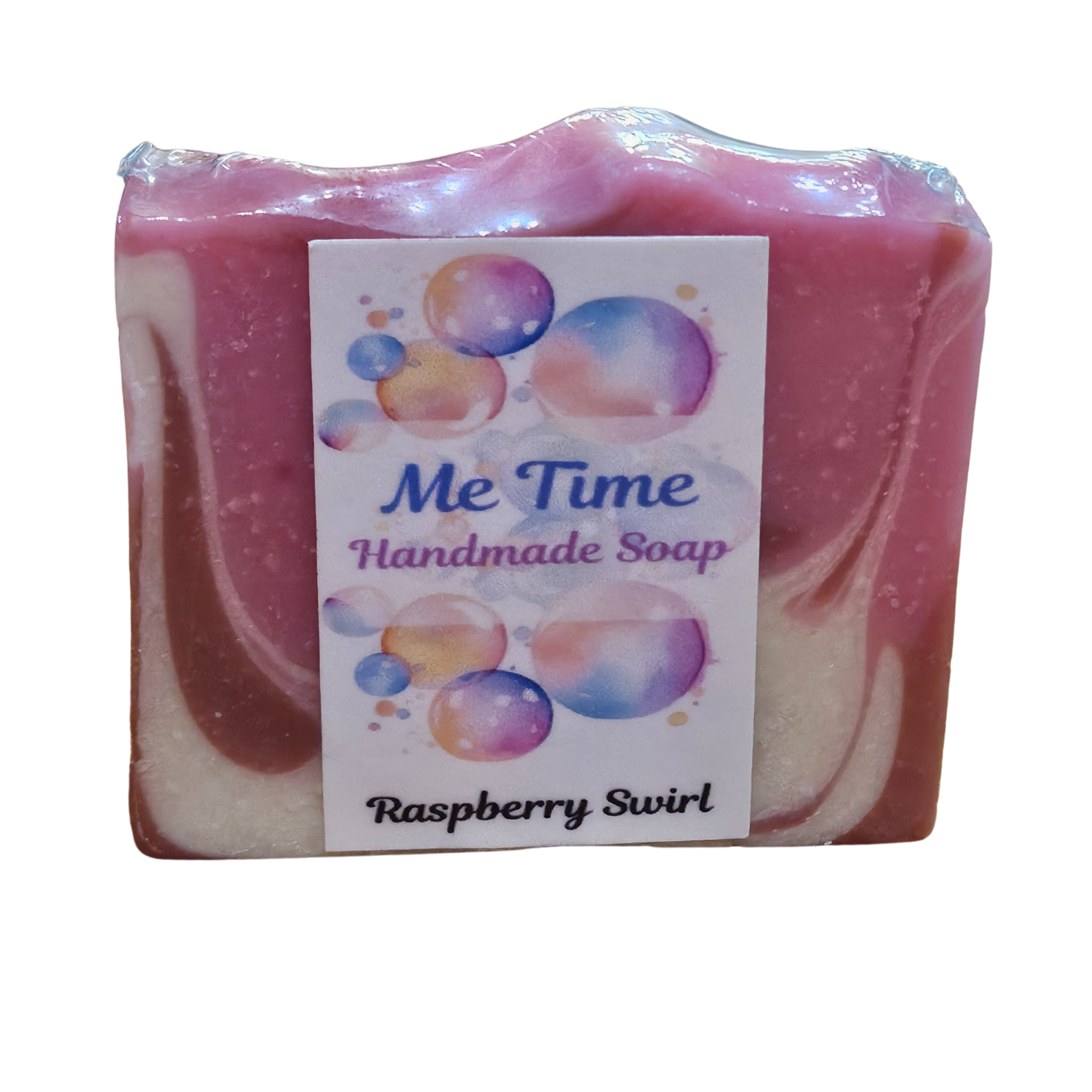 Raspberry Swirl Soap Bar